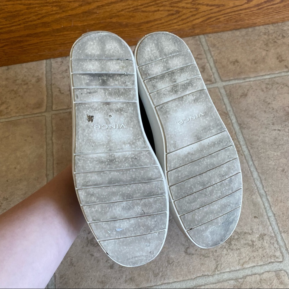 Vince Blair Velcro Canvas Slip On Sneakers Size 5 - Picture 5 of 7